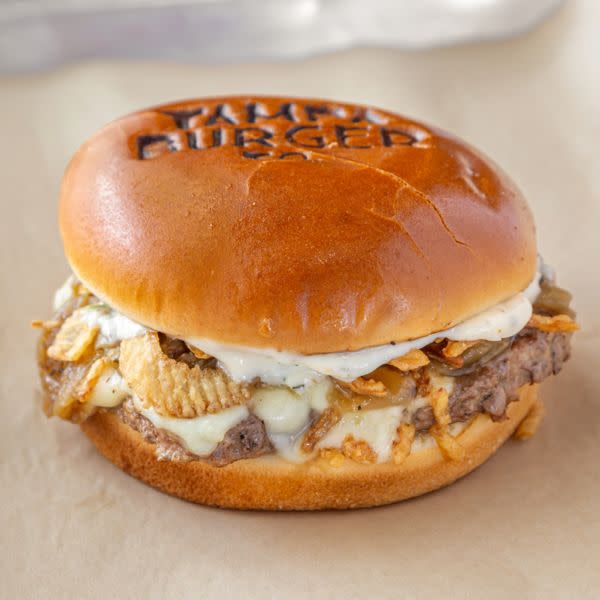 French Onion Burger