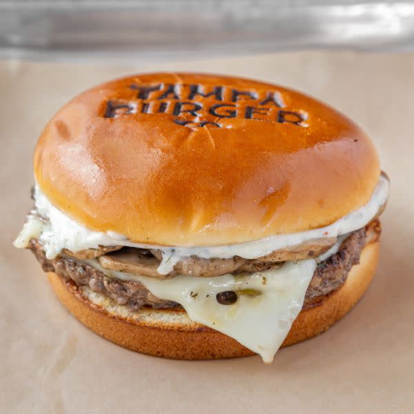 Mushroom & Swiss Burger