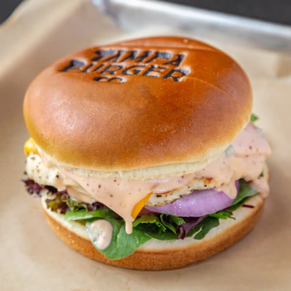 Grilled Chicken Sando