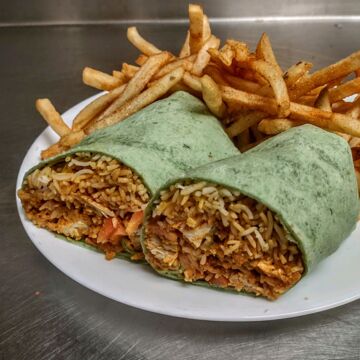 Chicken Tikka Masala Wrap