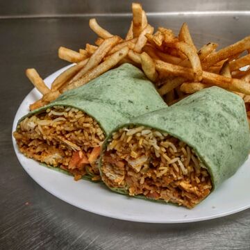 Butter Chicken Wrap