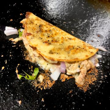 Pecan And Oak Smoked Chicken Taco