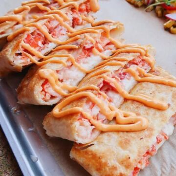 Lobster quesadill