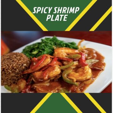 Spicy Shrimp Plate