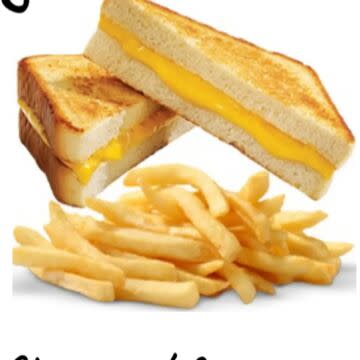 Grilled Cheese w/ Fry