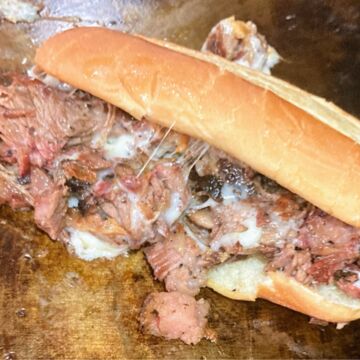 Brisket Philly Cheesesteak