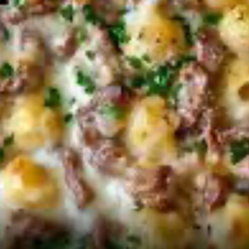 Loaded Philly Mac & Cheese Bowl