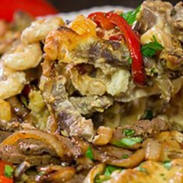 Fajita Loaded Mac & Cheese Bowl
