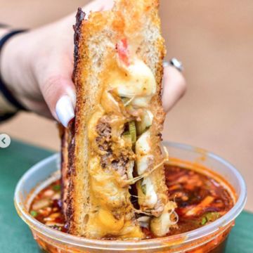 Curria Dip Burger Sando