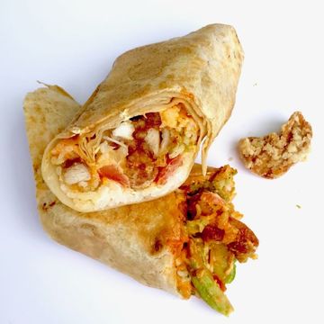 Karaage Burrito (Japanese Fried Chicken)