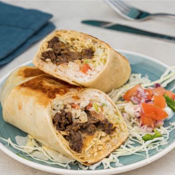 Bulgogi Burrito (Korean Marinated Beef)