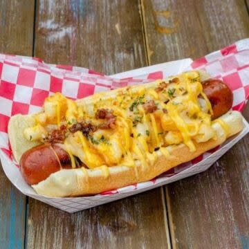 Cheesy Mac Dog
