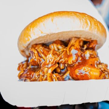 Bourbon Chicken Sandwich