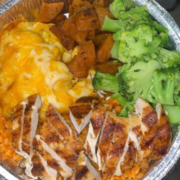 Grilled Chicken Dinner