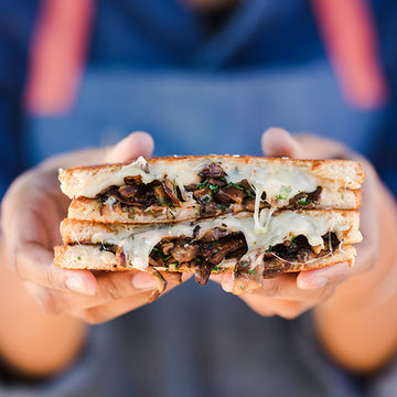 Mushroom Gruyère