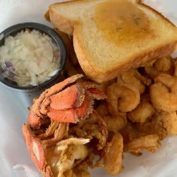 ½ LB of Shrimp & Fried Lobster Tail