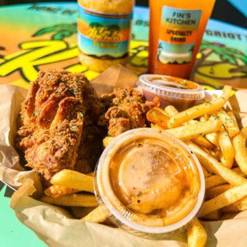 Caribbean Tenders w/ fries