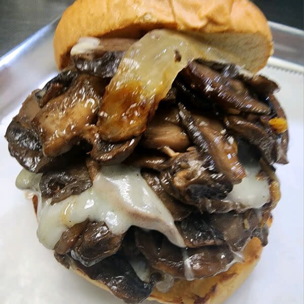 Mushroom & Swiss Burger