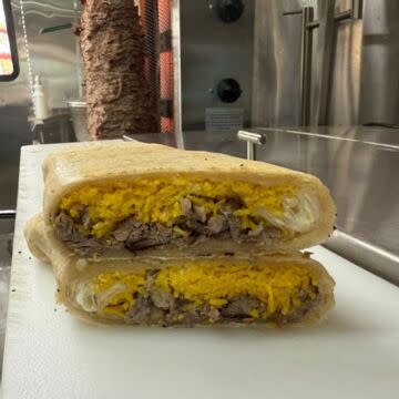Beef Shawarma Wrap
