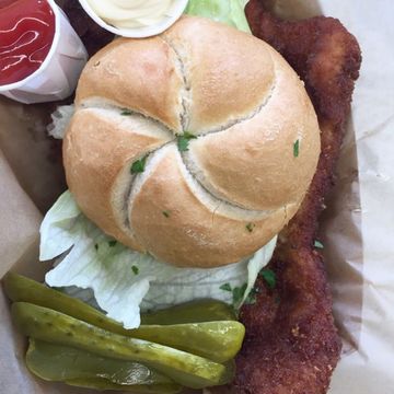 Schnitzel Semmel