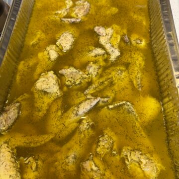 Dill pickle Chicken Wings