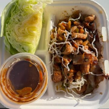 Chicken Lettuce Wrap