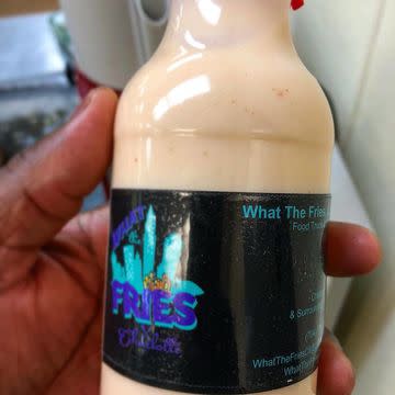 Bottle of Yumm Yumm Sauce