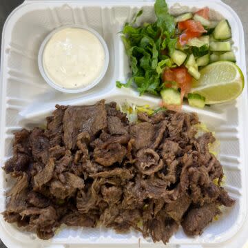 Beef with rice