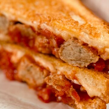 Meatball & Marinara Grilled Cheese