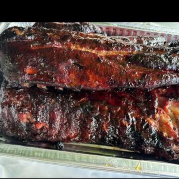 Honey pecan smoked ribs