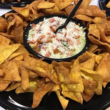 Side of Wonton Chips w/Basil Avocado Crema 