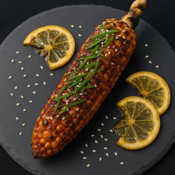 Toasted Sesame Elote
