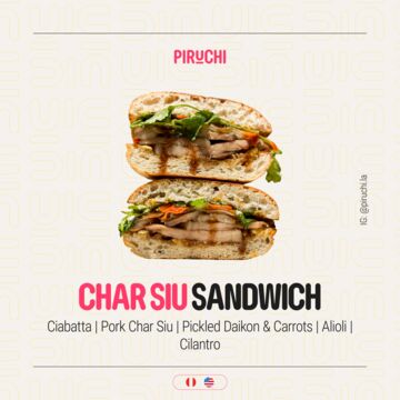 Char Siu Sandwich