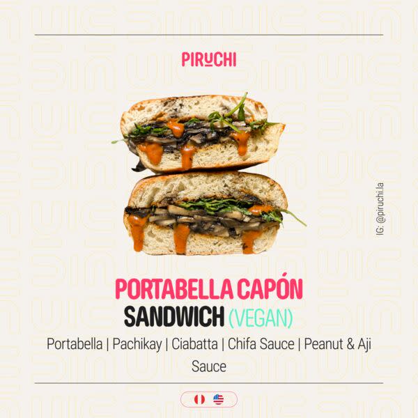 Portabella Capón Sandwich