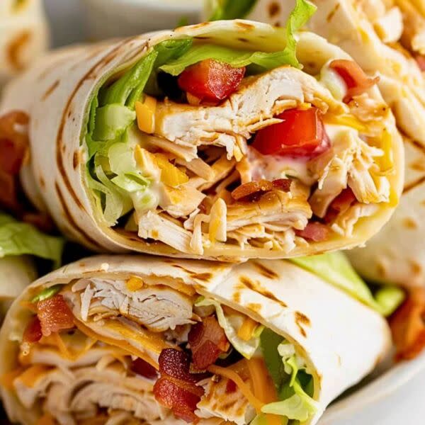 Crispy Chicken Club Wrap