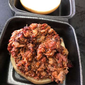 Chopped BBQ Sandwich