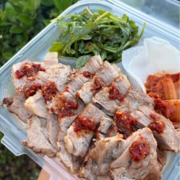 Bossam Pork Plate