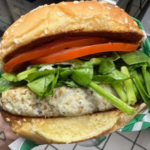 Chicken Burger Combo