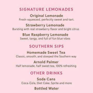 Homemade Lemonade & More