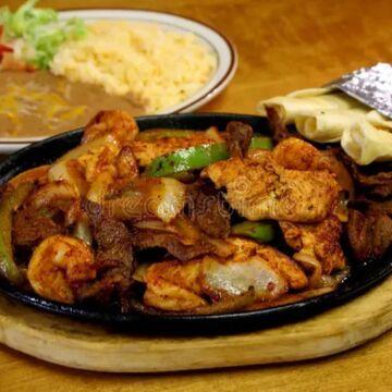 Chicken or Steak Fajitas