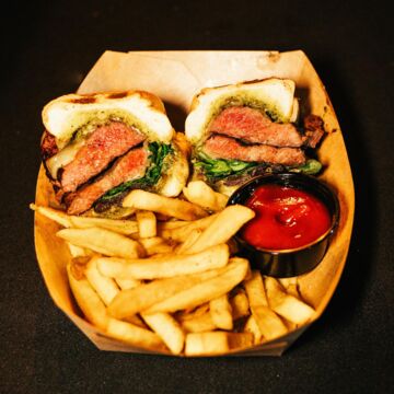 Pesto Steak Sandwich