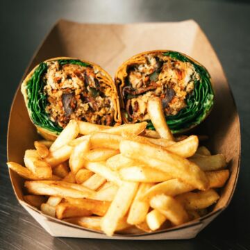 Spicy Chicken Avocado Wrap