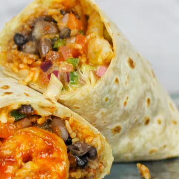 Shrimp Burrito