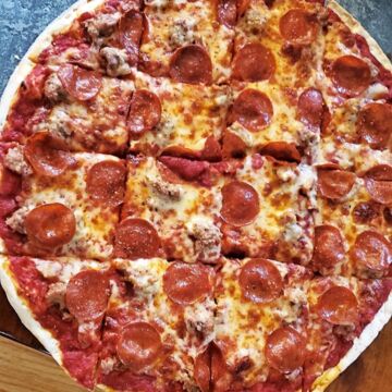Gluten free 10” pizza