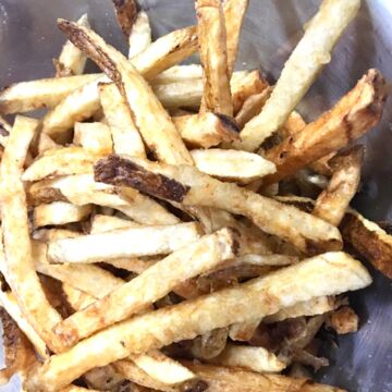 Fresh cut fries