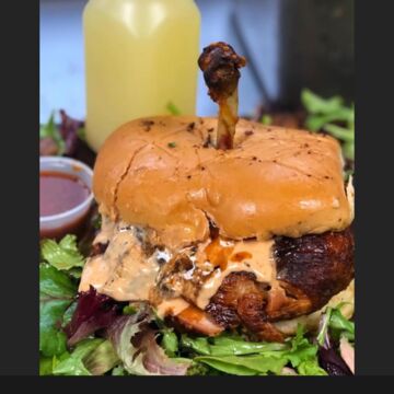 Jerk Chicken Burger