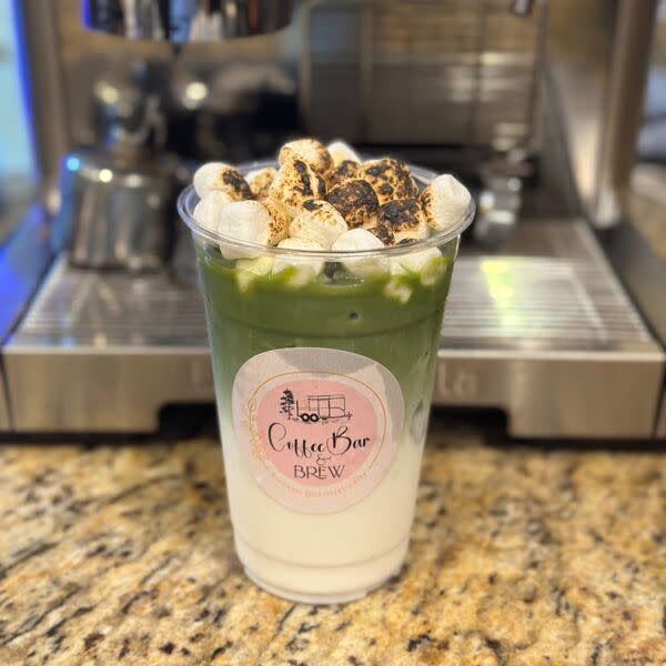 Toasted White Hot Chocolate Matcha