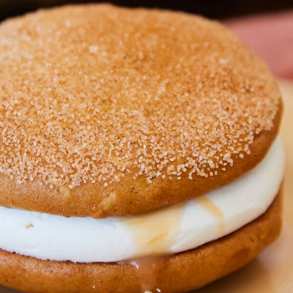 Apple Caramel Whoopie Pie