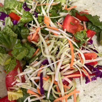 🥕💚 Twisted Veggie Wrap 💚🥕