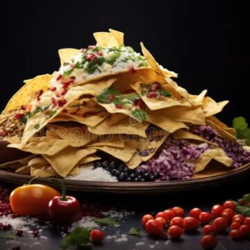 Caribbean Loaded Nachos